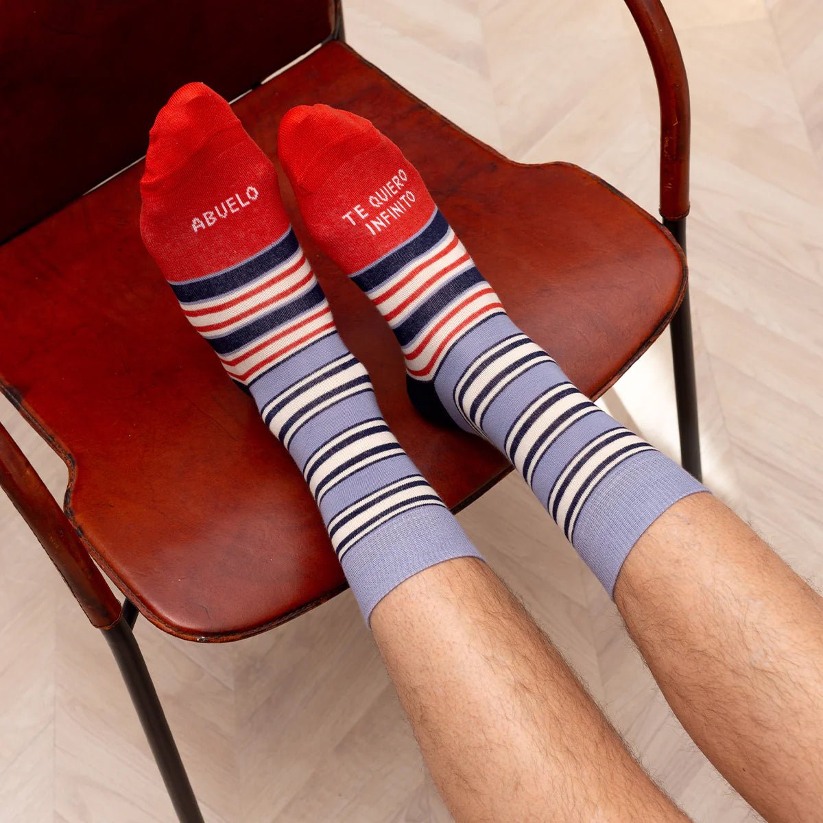 CALCETINES UO ·ABUELO, TE QUIERO INFINITO· - Happy Moments Baby