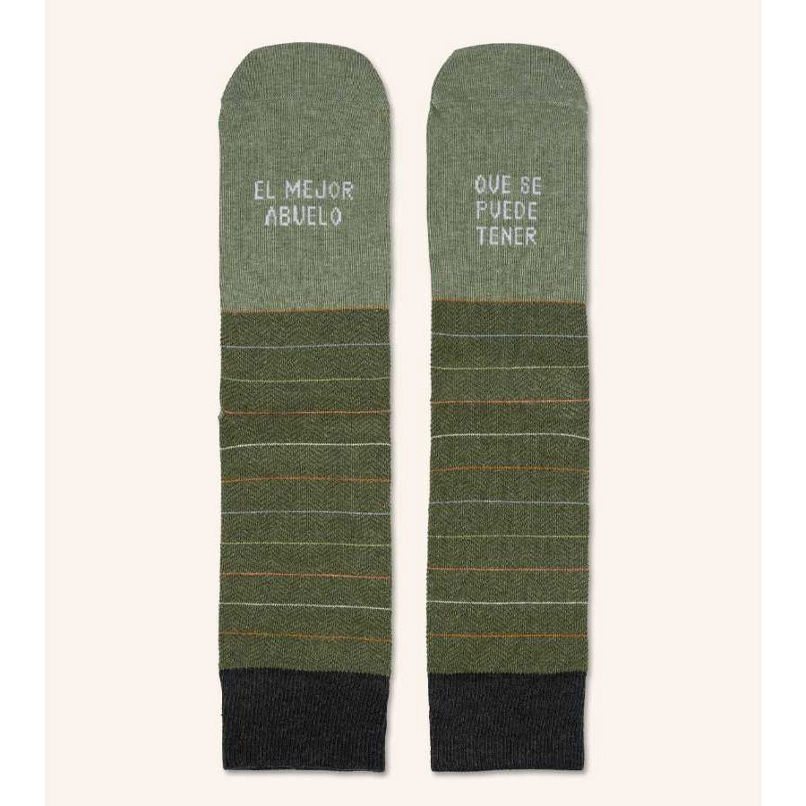 CALCETINES UO ·EL MEJOR ABUELO QUE SE PUEDE TENER· - Happy Moments Baby