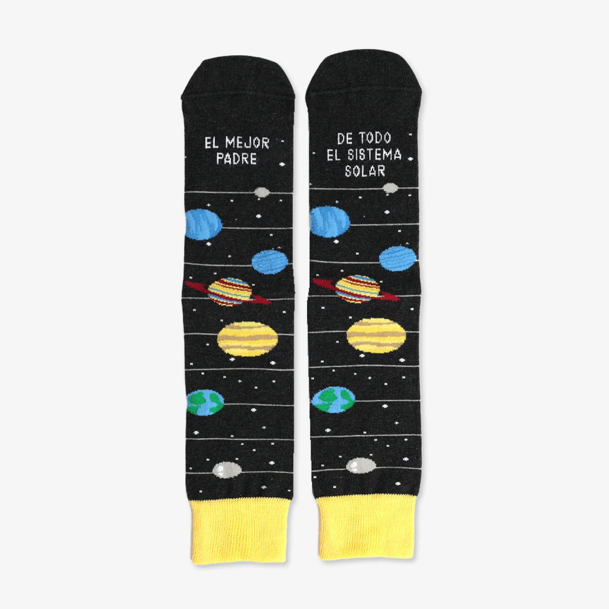 CALCETINES UO ·EL MEJOR PADRE DEL SISTEMA SOLAR· - Happy Moments Baby