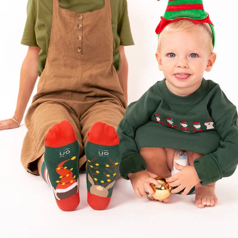 CALCETINES UO ·FELIZ NAVIDAD· - Happy Moments Baby