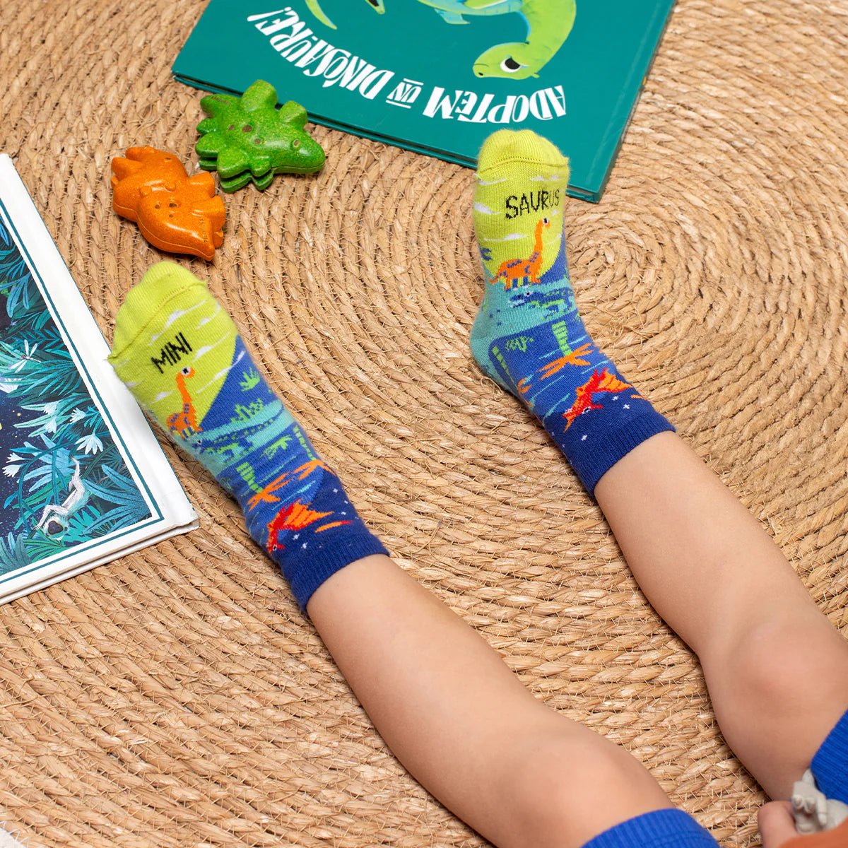 CALCETINES UO INFANTILES ·MINI - SAURUS· - Happy Moments Baby