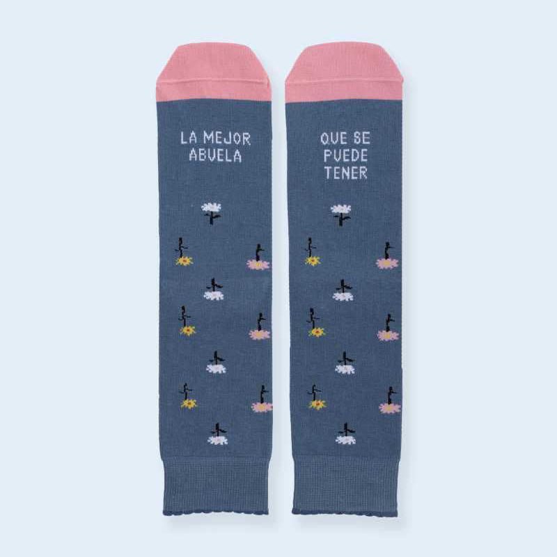 CALCETINES UO ·LA MEJOR ABUELA QUE SE PUEDE TENER· - Happy Moments Baby