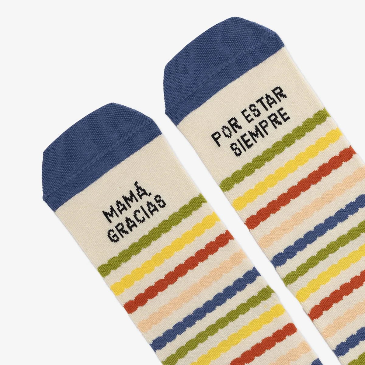 CALCETINES UO ·MAMÁ GRACIAS POR ESTAR SIEMPRE· - Happy Moments Baby