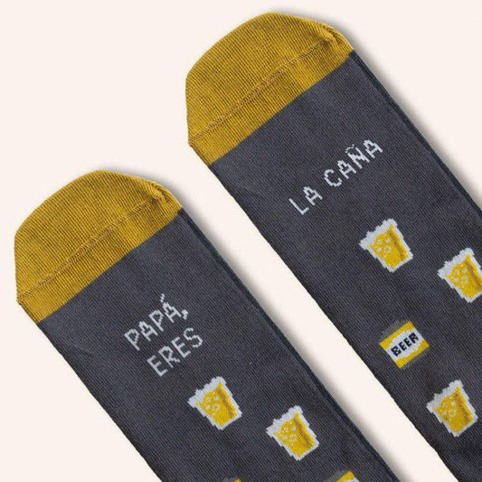 CALCETINES UO ·PAPÁ ERES LA CAÑA· - Happy Moments Baby