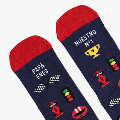 CALCETINES UO ·PAPÁ, ERES NUESTRO Nº1· - Happy Moments Baby
