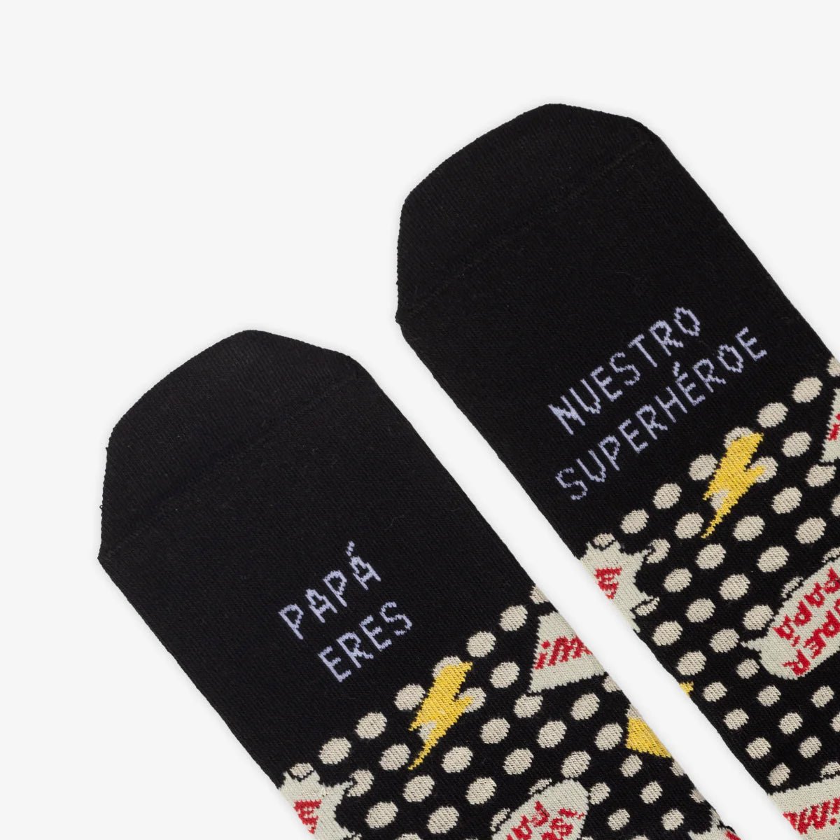 CALCETINES UO ·PAPÁ ERES NUESTRO SUPERHÉROE· - Happy Moments Baby