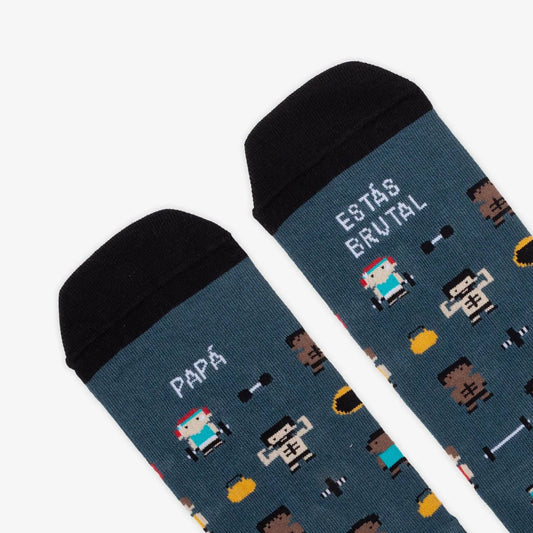 CALCETINES UO ·PAPÁ ESTÁS BRUTAL· - Happy Moments Baby