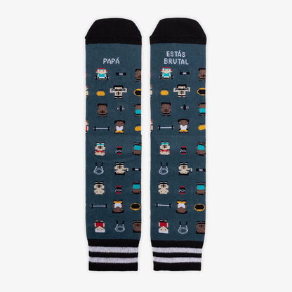CALCETINES UO ·PAPÁ ESTÁS BRUTAL· - Happy Moments Baby
