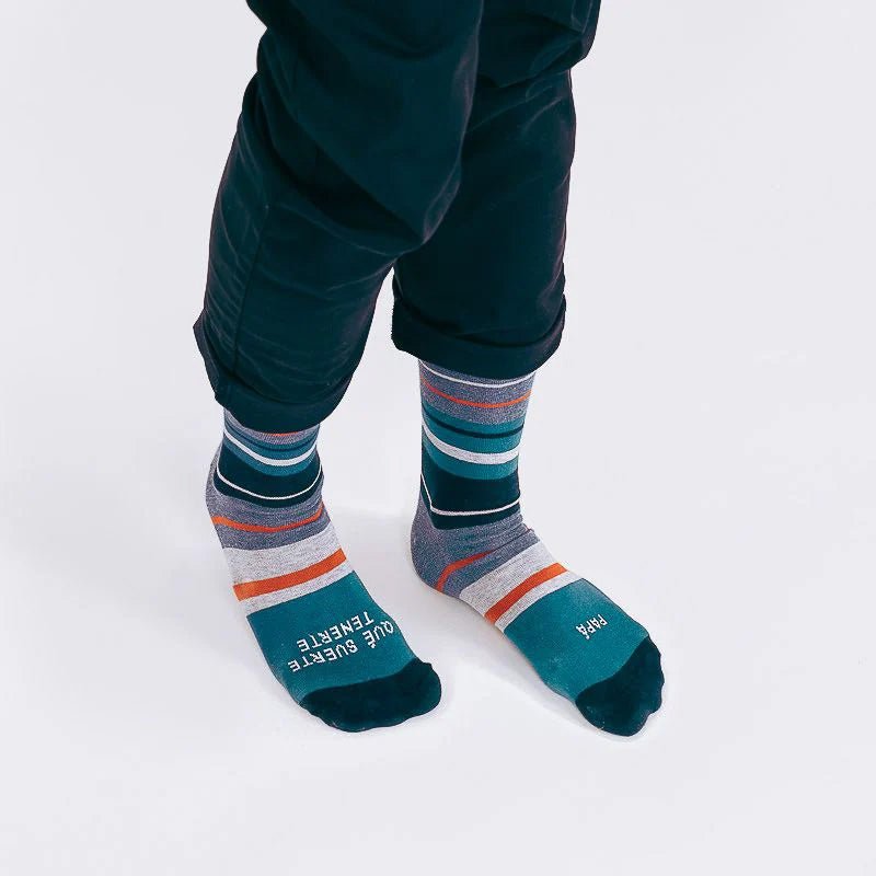 CALCETINES UO ·PAPÁ, QUÉ SUERTE TENERTE· - Happy Moments Baby