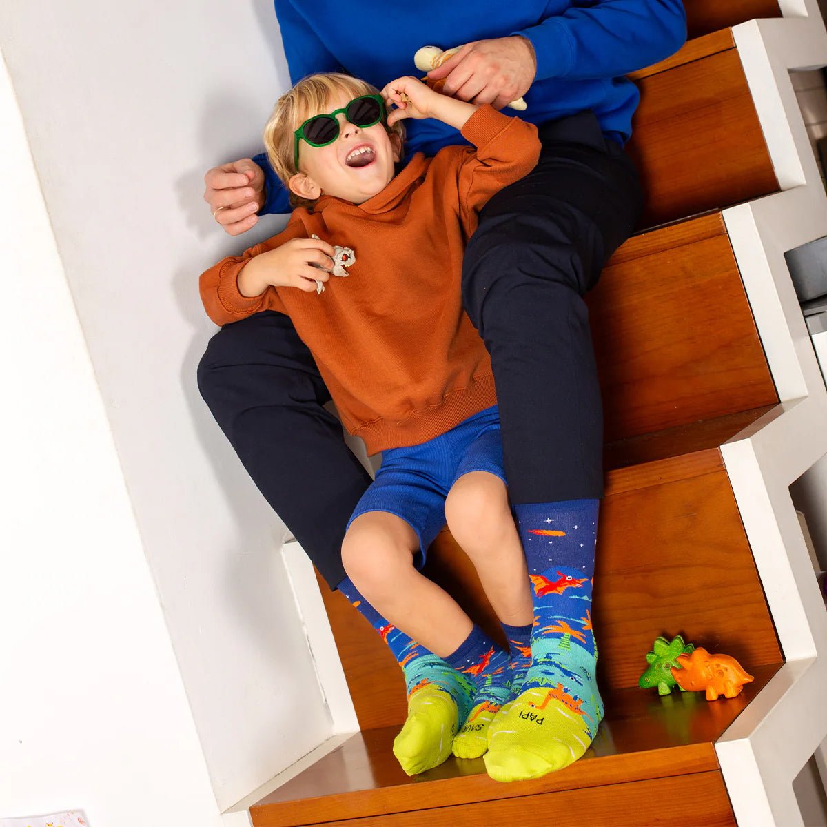 CALCETINES UO ·PAPI - SAURUS· - Happy Moments Baby