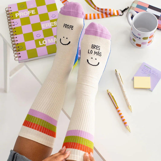 CALCETINES UO ·PROFE ERES LO MÁS· - Happy Moments Baby