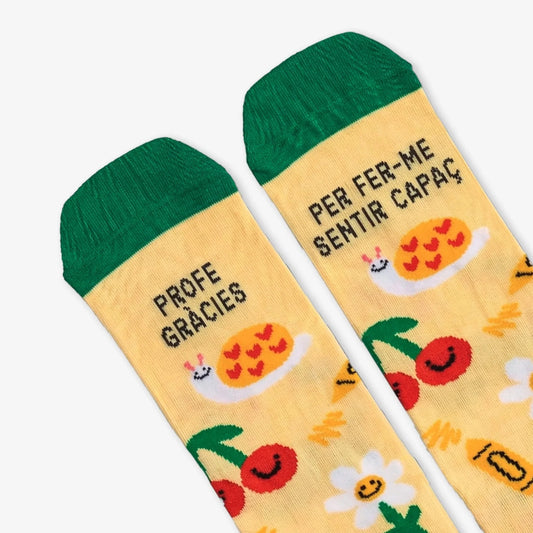CALCETINES UO ·PROFE GRÀCIES PER FER - ME SENTIR CAPAÇ· - Happy Moments Baby