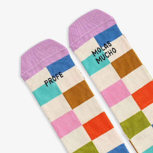 CALCETINES UO ·PROFE MOLAS MUCHO· - Happy Moments Baby