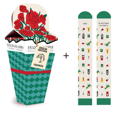 CALCETINES UO ·SANT JORDI ERES MI HISTORIA FAVORITA· - Happy Moments Baby