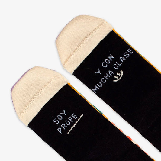 CALCETINES UO ·SOY PROFE Y CON MUCHA CLASE· - Happy Moments Baby
