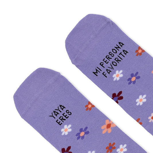 CALCETINES UO ·YAYA ERES MI PERSONA FAVORITA· - Happy Moments Baby