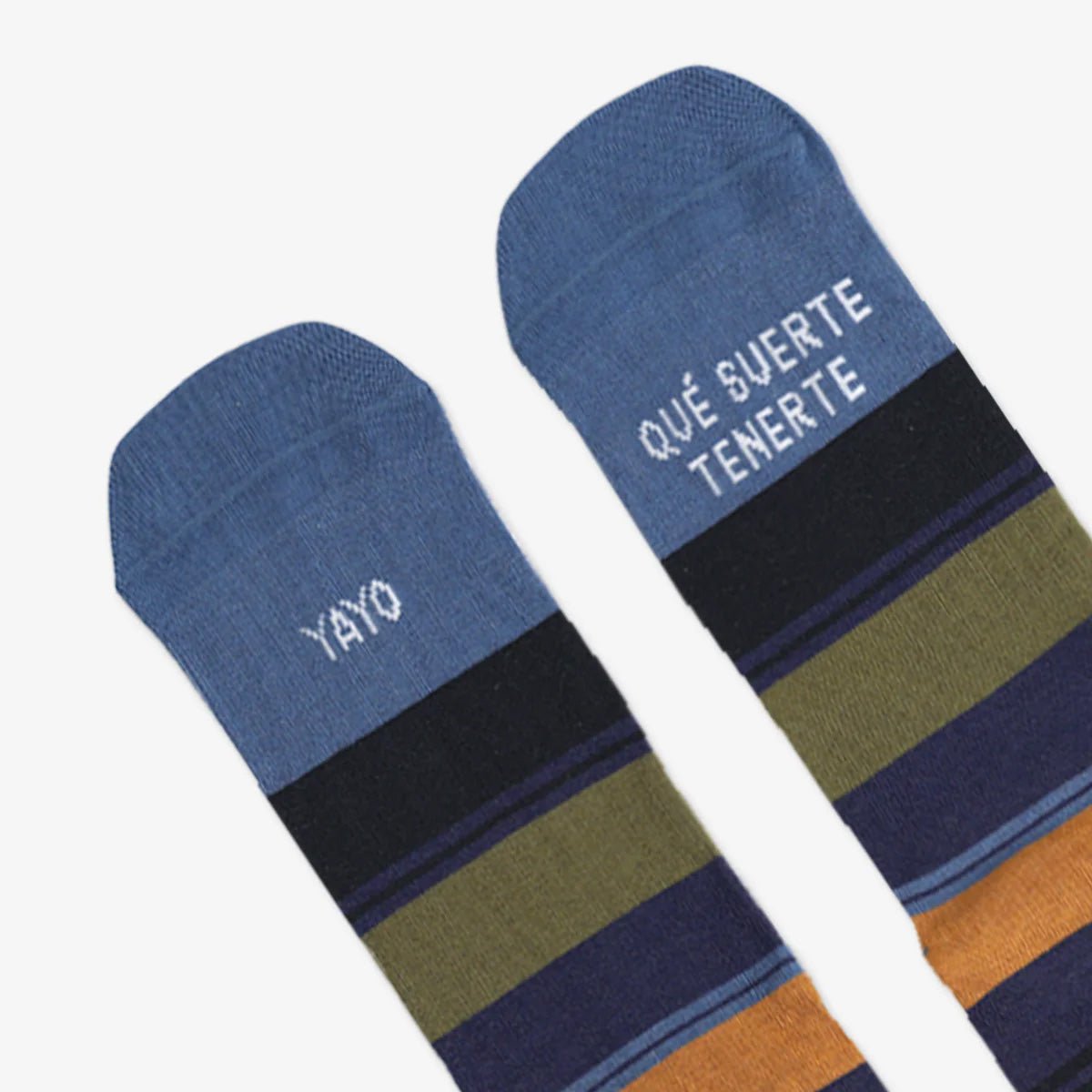 CALCETINES UO ·YAYO, QUÉ SUERTE TENERTE· - Happy Moments Baby