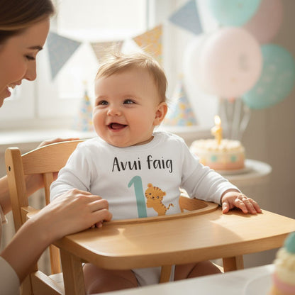 CAMISETA CUMPLEAÑOS ·TIGRES· - Happy Moments Baby