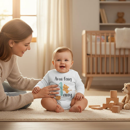 CAMISETA CUMPLEAÑOS ·TIGRES· - Happy Moments Baby