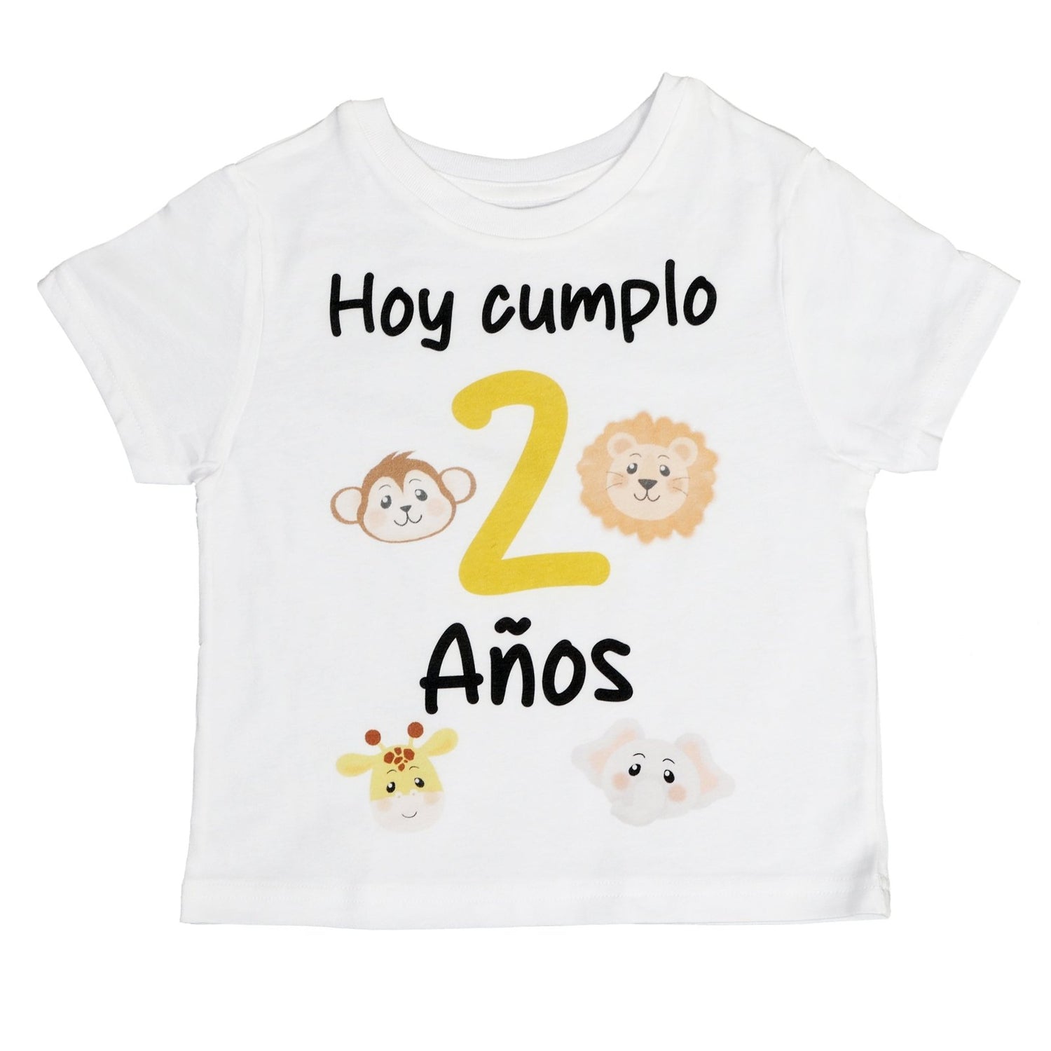 CAMISETA CUMPLEAÑOS ·WILD LIFE· - Happy Moments Baby