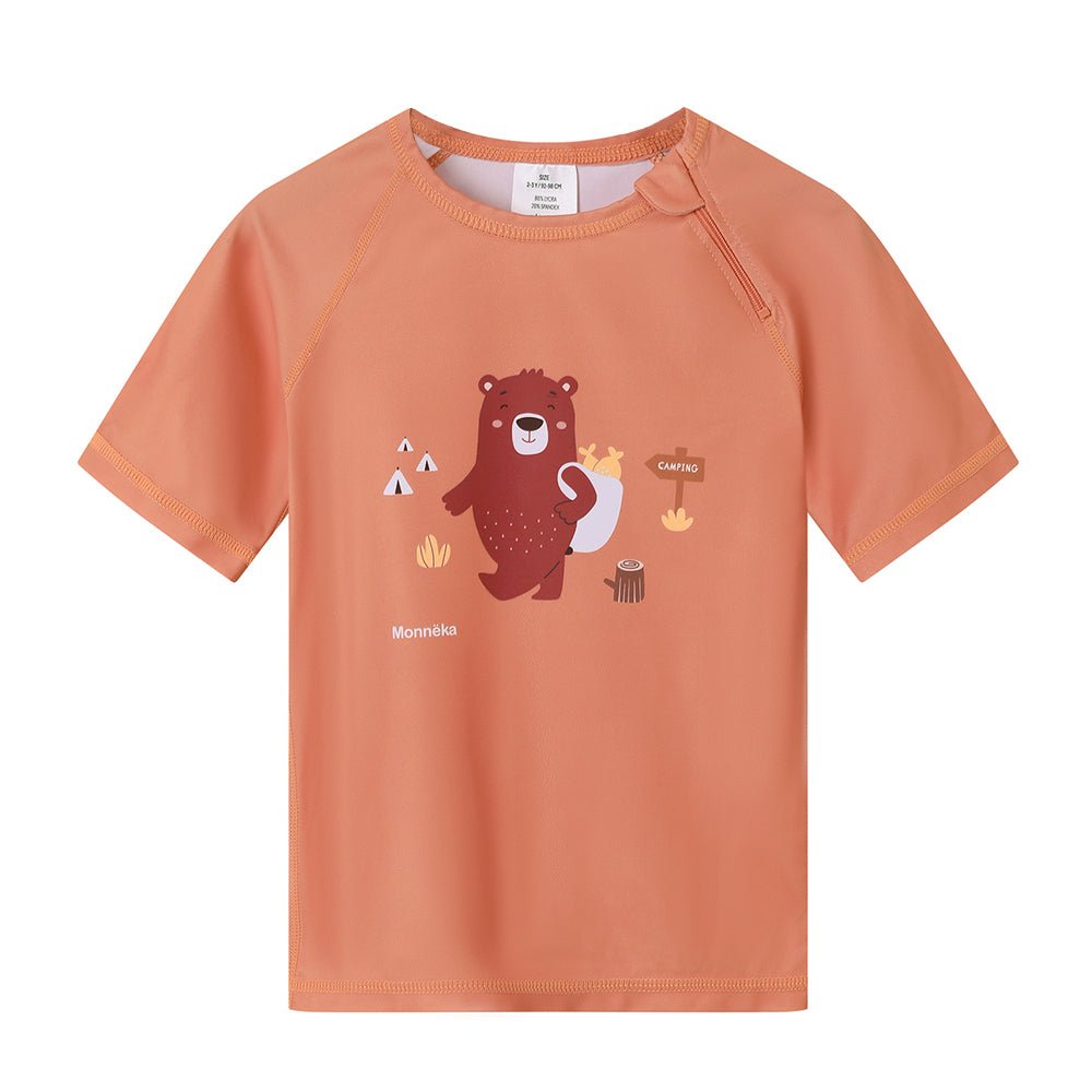 CAMISETA DE PROTECCIÓN SOLAR TUTETE ·MANGA CORTA CAMPING· - Happy Moments Baby