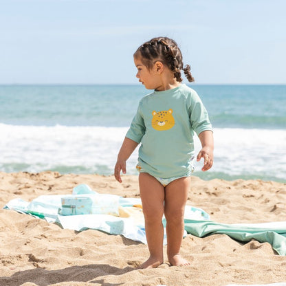 CAMISETA INFANTIL DE PROTECCIÓN SOLAR SARO ·GUEPARDOS· - Happy Moments Baby