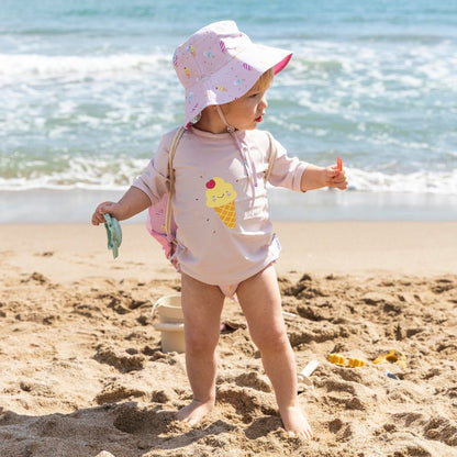 CAMISETA INFANTIL DE PROTECCIÓN SOLAR SARO ·HELADOS· - Happy Moments Baby