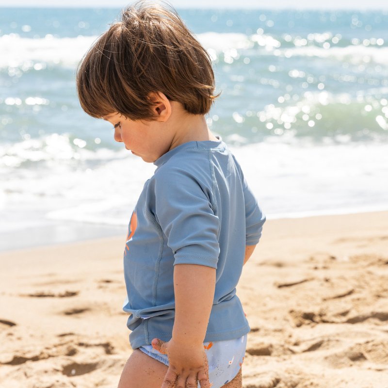 CAMISETA INFANTIL DE PROTECCIÓN SOLAR SARO ·SAILORS· - Happy Moments Baby