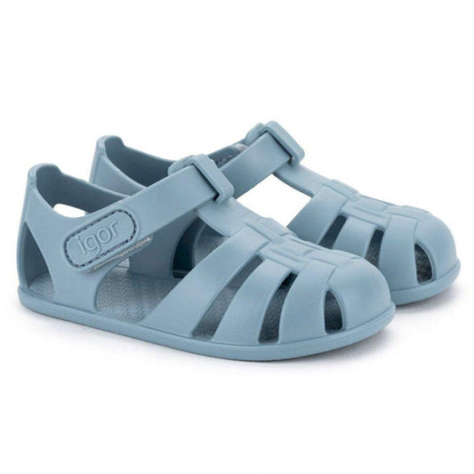 CANGREJERAS CON VELCRO RESPETUOSAS IGOR ·AZUL OCÉANO· - Happy Moments Baby