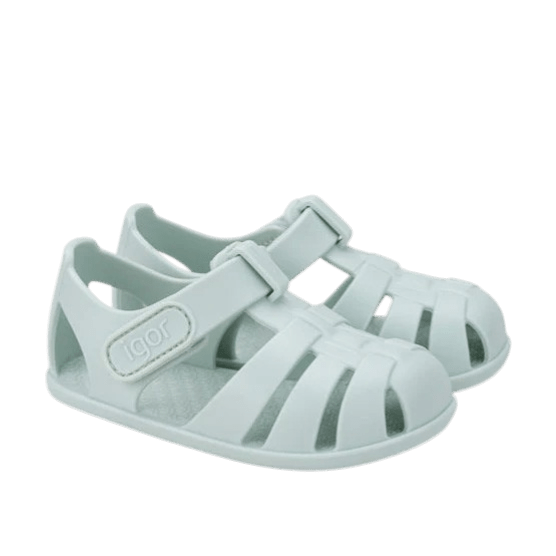 CANGREJERAS CON VELCRO RESPETUOSAS IGOR ·MENTA· - Happy Moments Baby