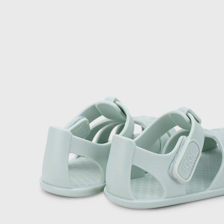 CANGREJERAS CON VELCRO RESPETUOSAS IGOR ·MENTA· - Happy Moments Baby