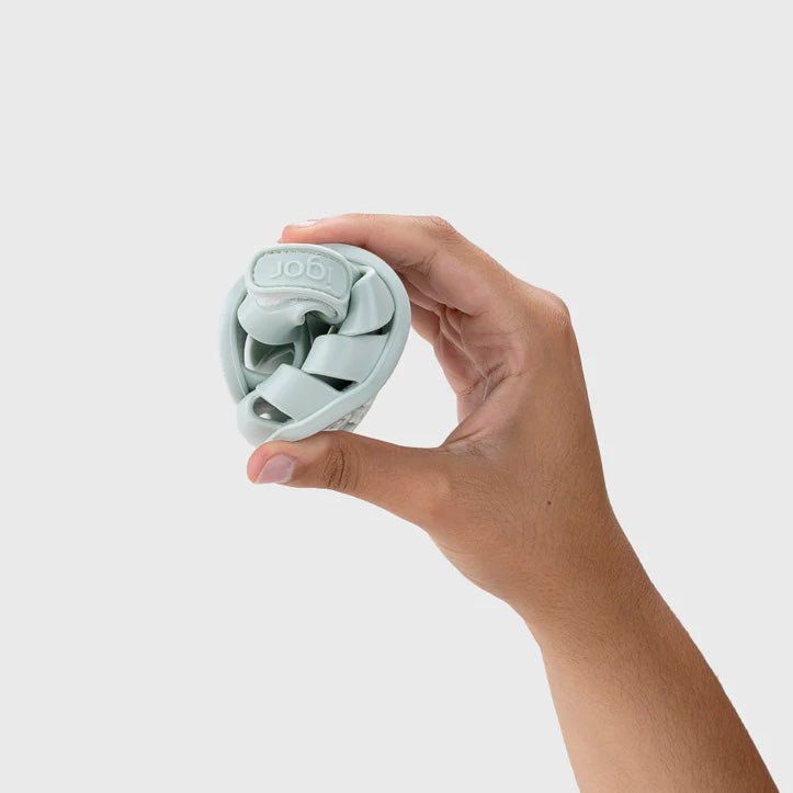 CANGREJERAS CON VELCRO RESPETUOSAS IGOR ·MENTA· - Happy Moments Baby