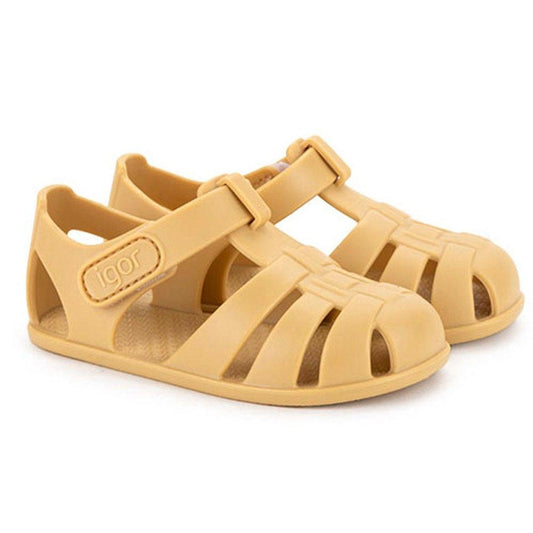 CANGREJERAS CON VELCRO RESPETUOSAS IGOR ·MOSTAZA· - Happy Moments Baby