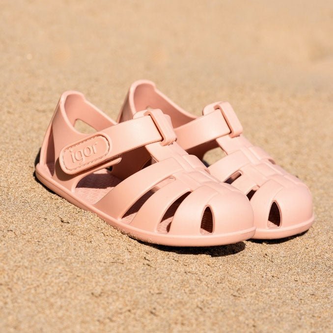 CANGREJERAS CON VELCRO RESPETUOSAS IGOR ·ROSA· - Happy Moments Baby