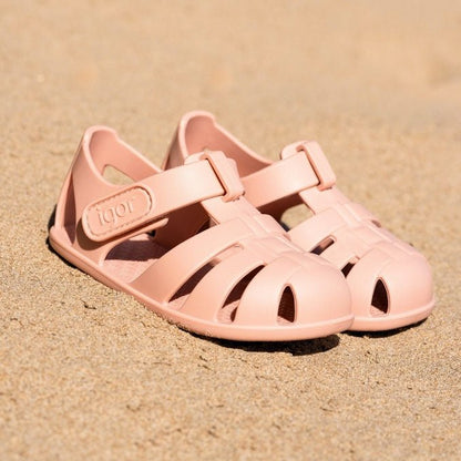 CANGREJERAS CON VELCRO RESPETUOSAS IGOR ·ROSA· - Happy Moments Baby