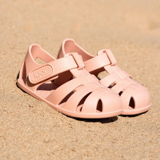 CANGREJERAS CON VELCRO RESPETUOSAS IGOR ·ROSA· - Happy Moments Baby