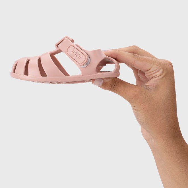 CANGREJERAS CON VELCRO RESPETUOSAS IGOR ·ROSA· - Happy Moments Baby