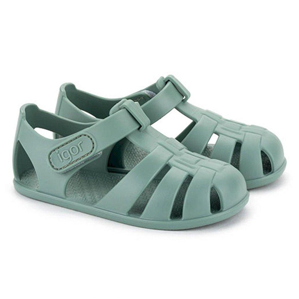 CANGREJERAS CON VELCRO RESPETUOSAS IGOR ·VERDE· - Happy Moments Baby