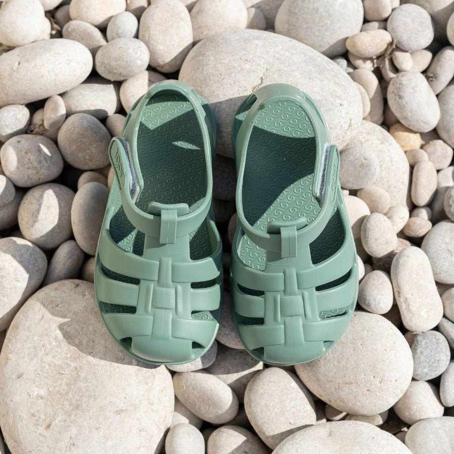 CANGREJERAS CON VELCRO RESPETUOSAS IGOR ·VERDE· - Happy Moments Baby