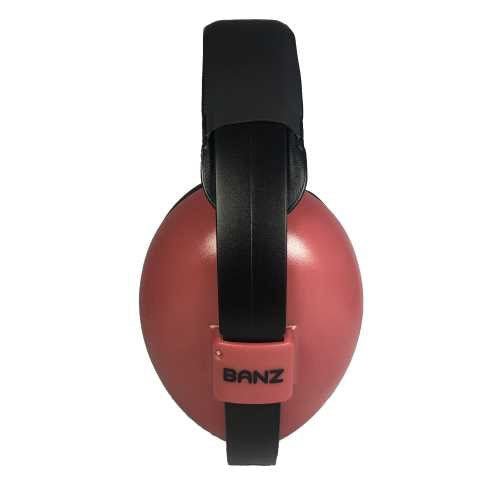CASCOS ANTIRUIDO PARA BEBÉS BANZ (0 - 3 AÑOS) ·MAROON· - Happy Moments Baby