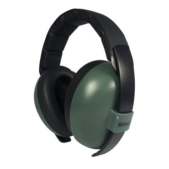 CASCOS ANTIRUIDO PARA BEBÉS BANZ (0 - 3 AÑOS) ·VERDE OSCURO· - Happy Moments Baby
