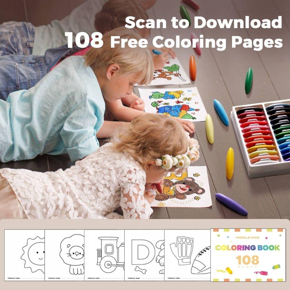 CERAS INFANTILES JARMELO ·CRAYONES BANANA CERA DE ABEJA 12 UD· - Happy Moments Baby