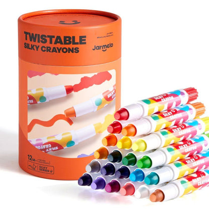 CERAS INFANTILES JARMELO ·CRAYONES SUAVES LAVABLES 24 COLORES· - Happy Moments Baby