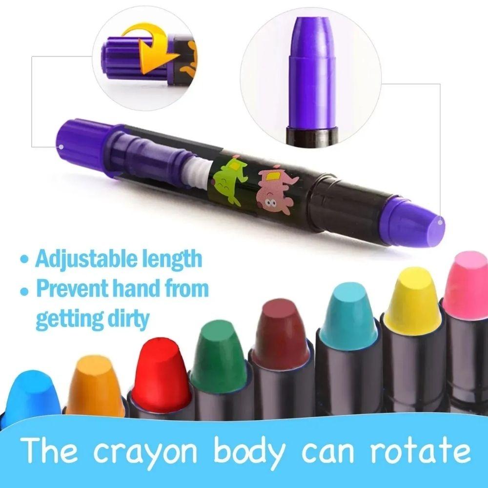 CERAS INFANTILES JARMELO ·CRAYONES SUAVES LAVABLES 24 COLORES· - Happy Moments Baby