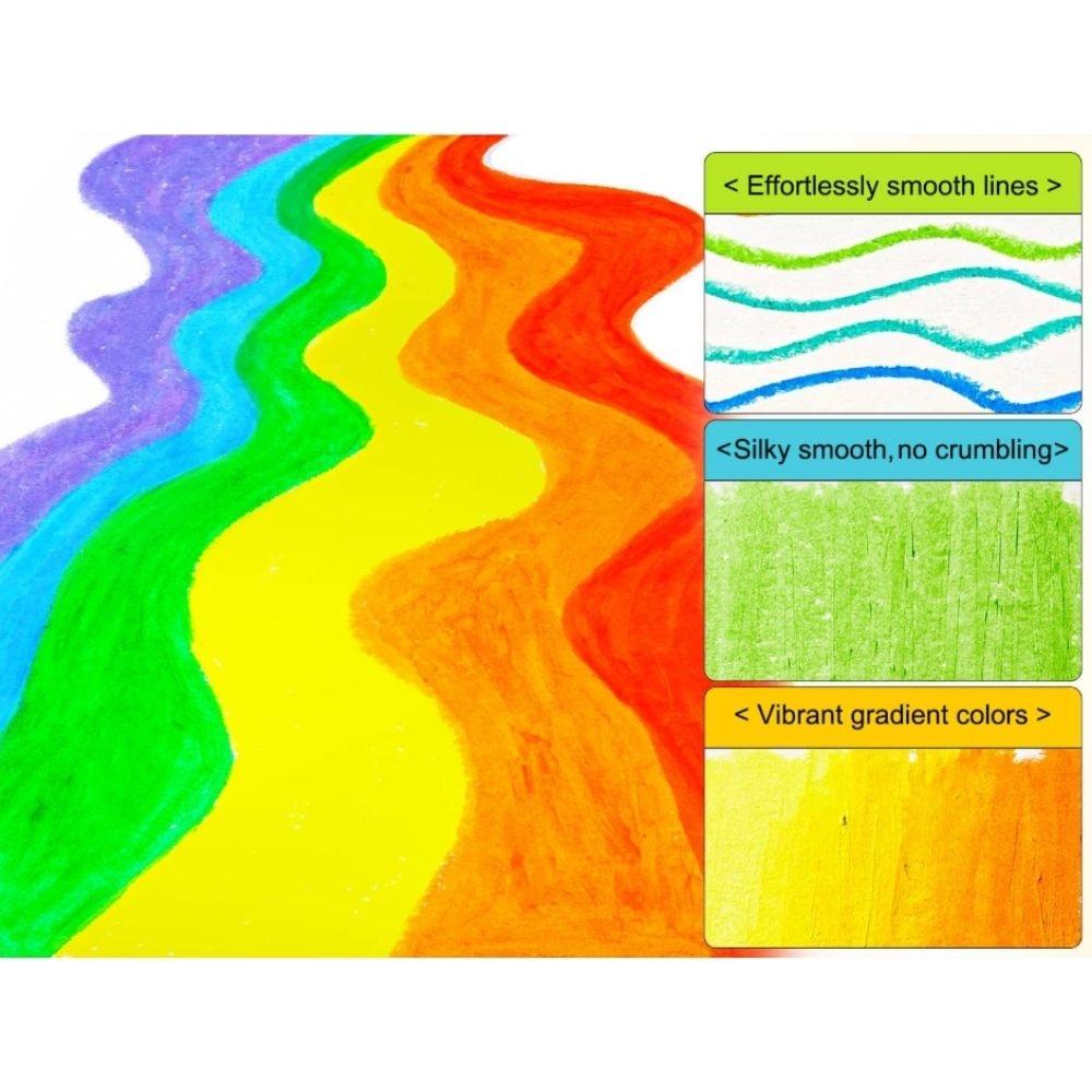 CERAS INFANTILES JARMELO ·CRAYONES SUAVES LAVABLES 24 COLORES· - Happy Moments Baby