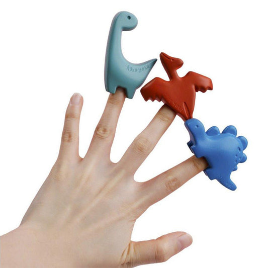 CERAS INFANTILES PARA DEDOS DINOSAURIOS - Happy Moments Baby