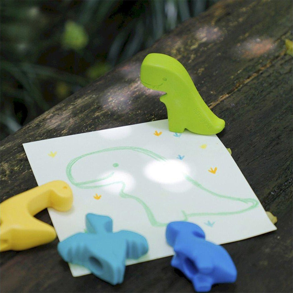 CERAS INFANTILES PARA DEDOS DINOSAURIOS - Happy Moments Baby