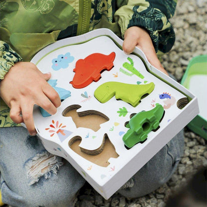 CERAS INFANTILES PARA DEDOS DINOSAURIOS - Happy Moments Baby