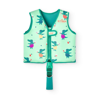 CHALECO FLOTADOR APRENDIZAJE BTBOX ·COCODRILOS· - Happy Moments Baby