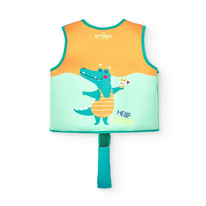 CHALECO FLOTADOR APRENDIZAJE BTBOX ·COCODRILOS· - Happy Moments Baby